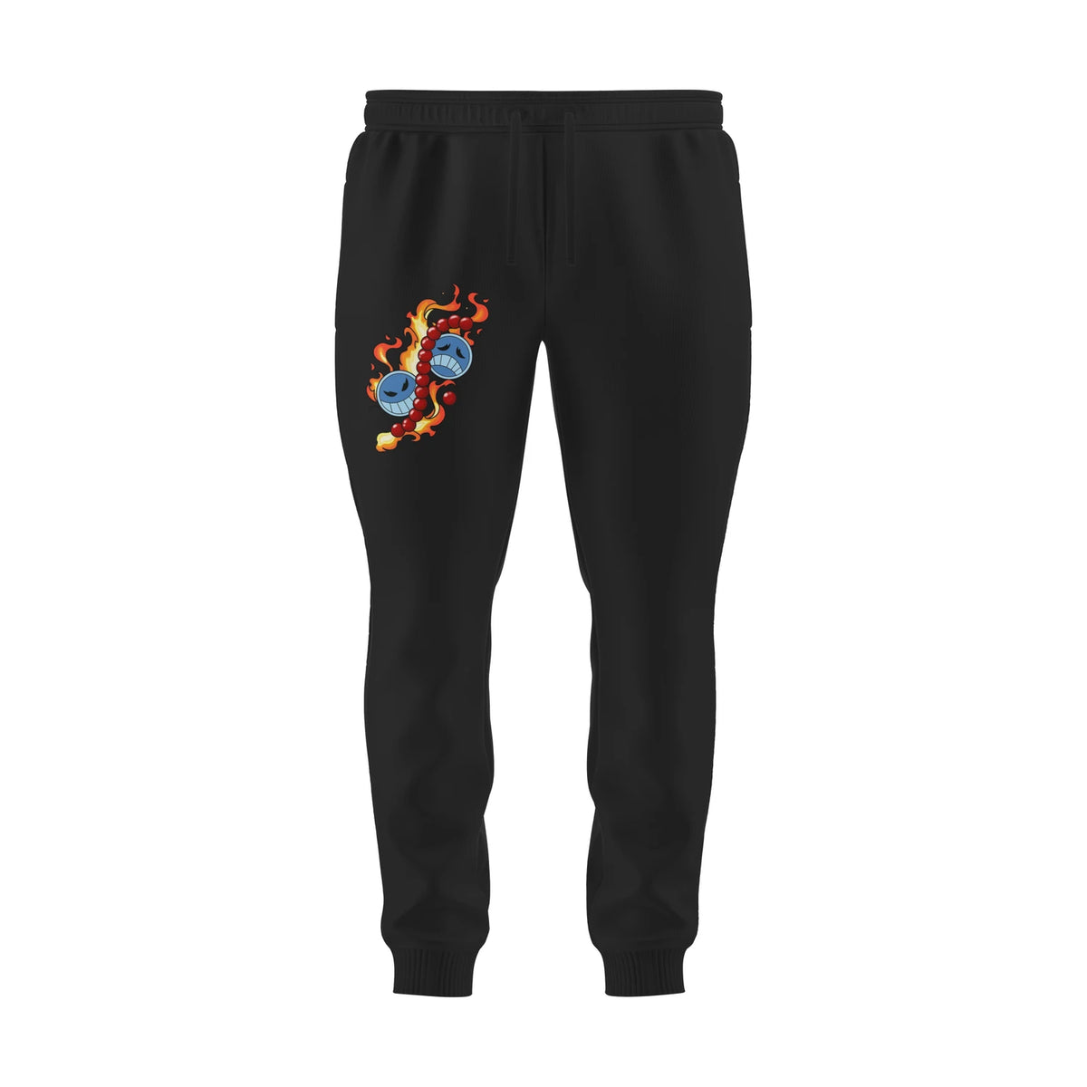 One Piece Anime Joggers – Premium Streetwear - Black